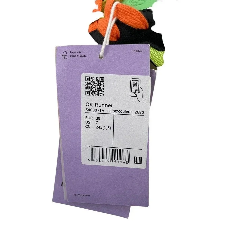 Reima X Minna Parikka Ok Runner Sneaker Size Mens US 7 EU39 Gender Fluid - Picture 12 of 16